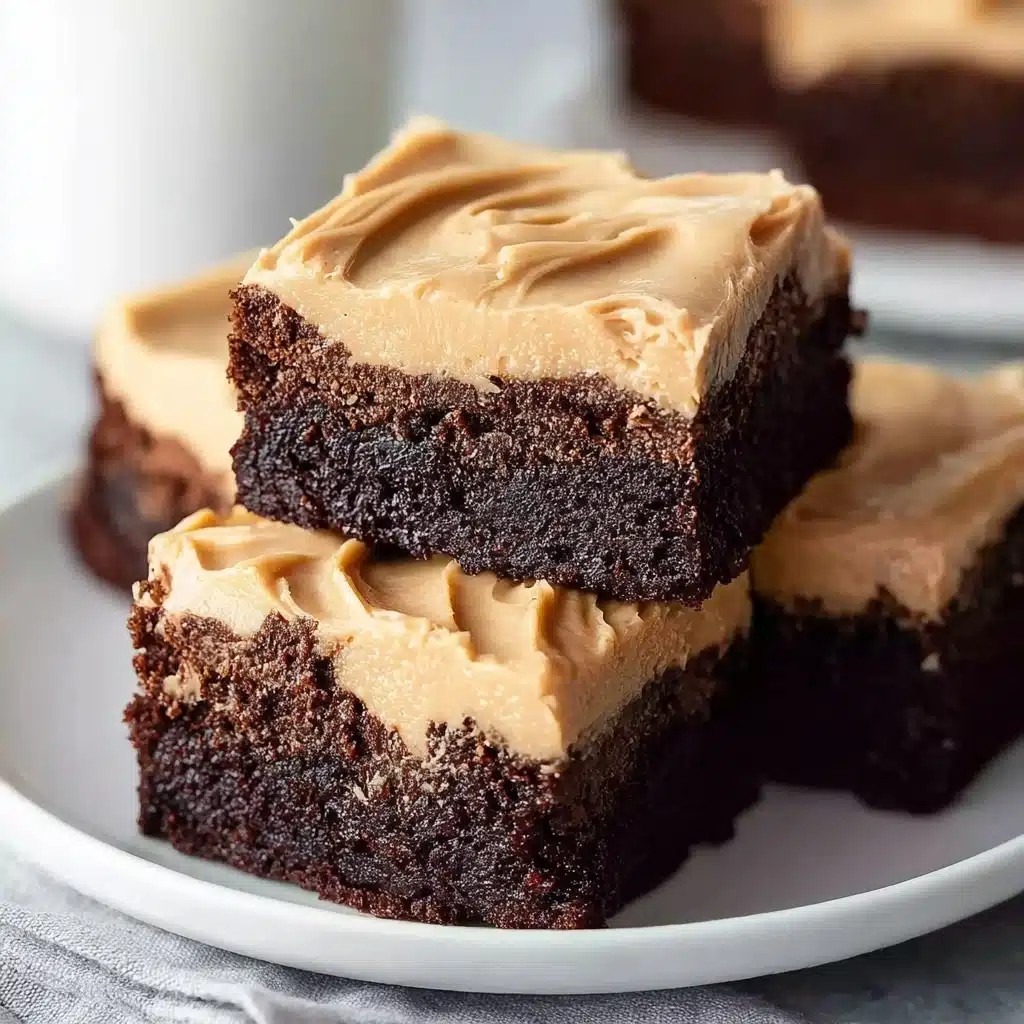 Frosted Coffee Brownies Recipe