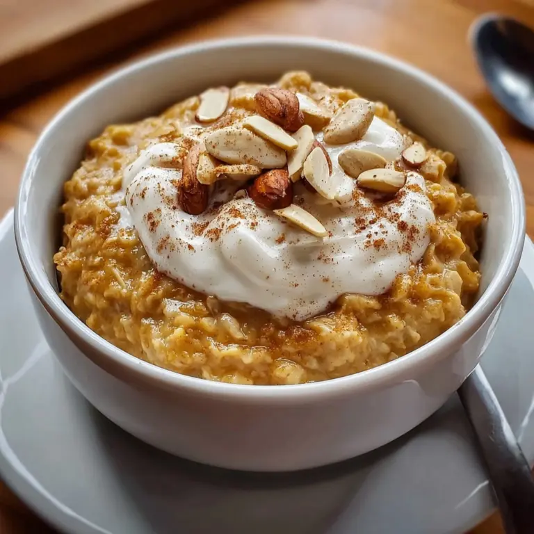 Warm Spiced Pumpkin Oatmeal Recipe