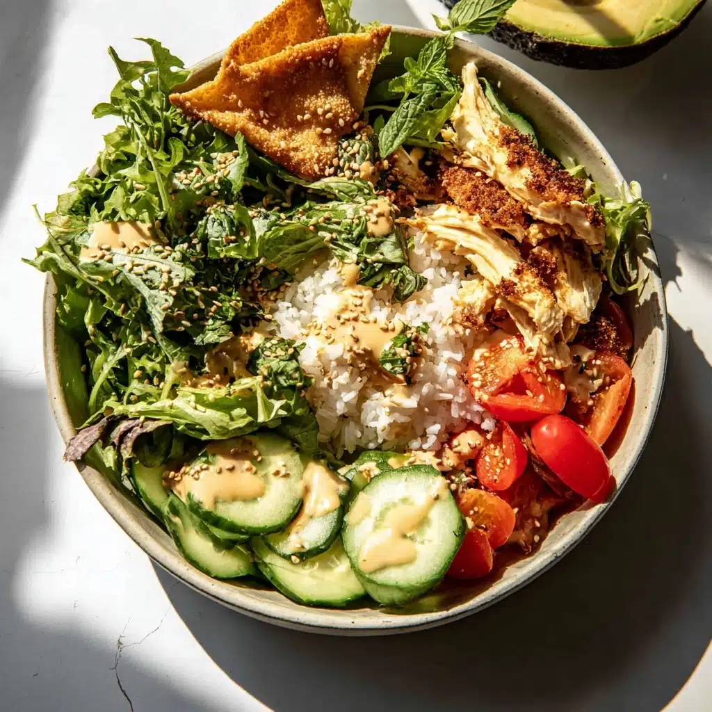 20 Minute Miso Sesame Chicken Bowls Recipe - Recipe Image