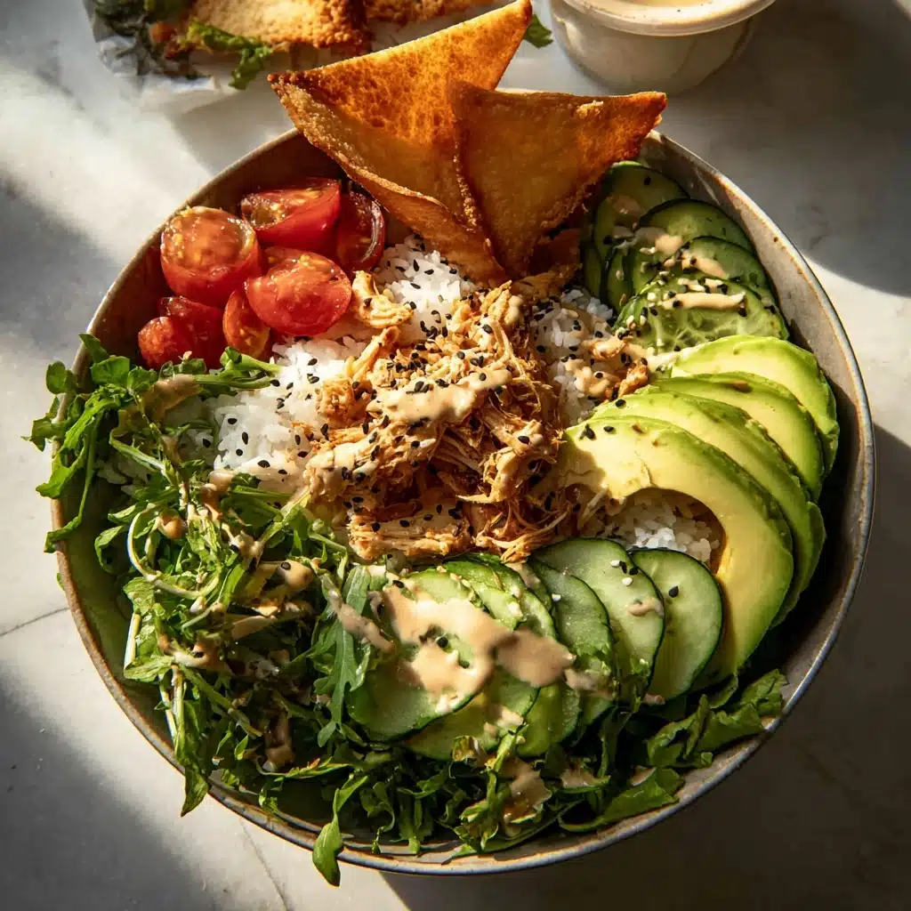 20 Minute Miso Sesame Chicken Bowls Recipe - Recipe Image