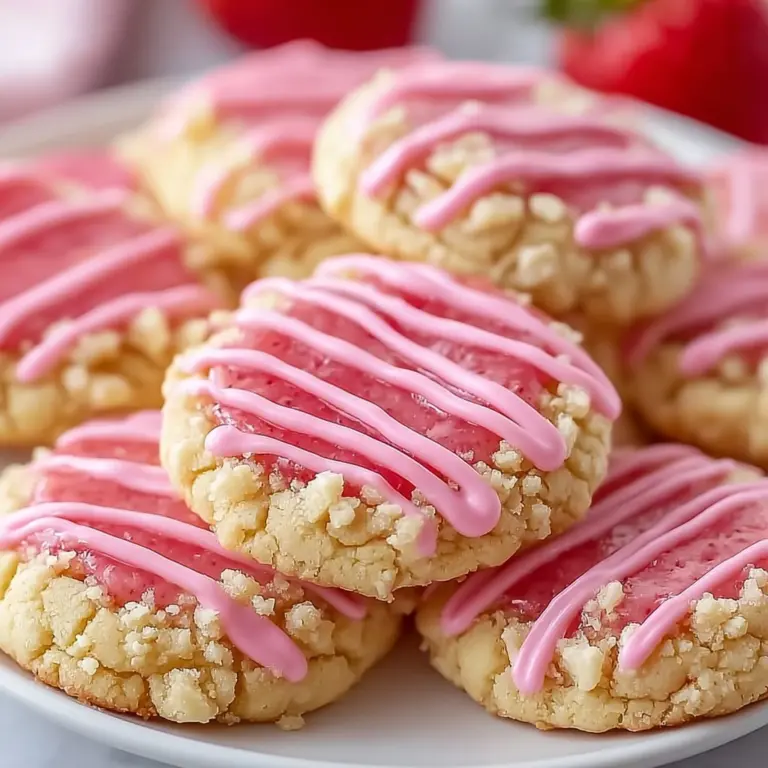 Strawberry Crunch Cookies Recipe