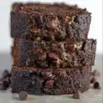 Easy Double Chocolate Zucchini Bread with a Cake Mix Recipe