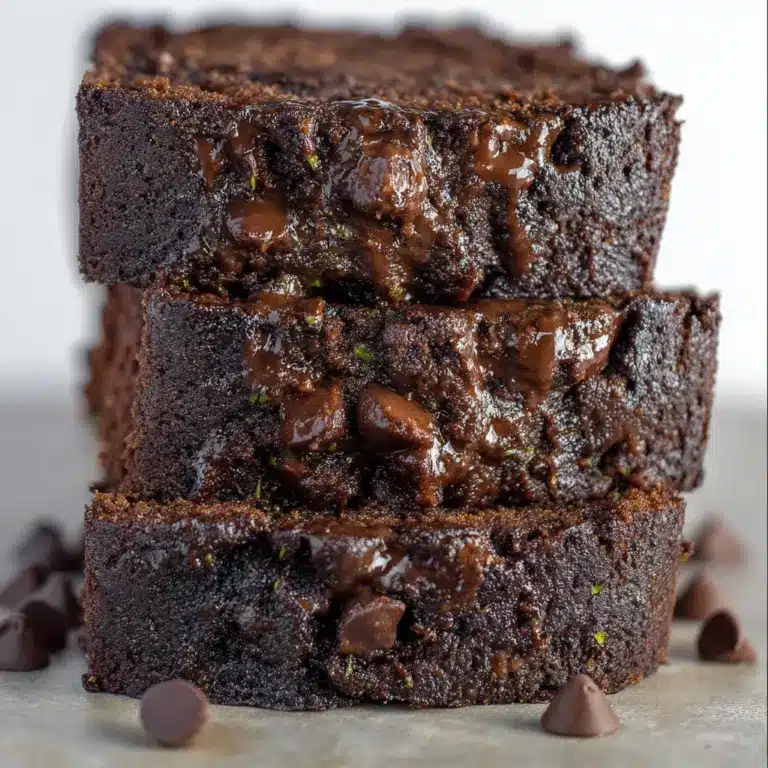 Easy Double Chocolate Zucchini Bread with a Cake Mix Recipe