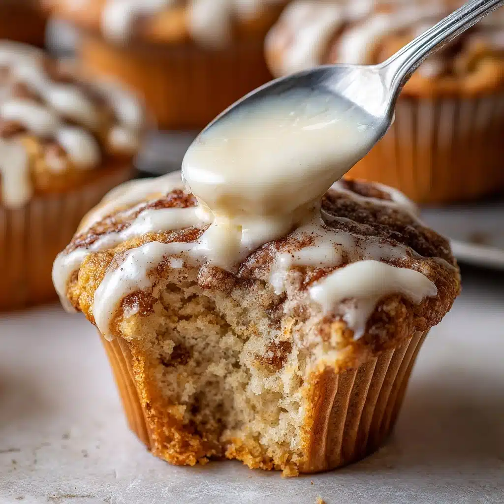 Cinnamon Roll Protein Muffins Recipe - Recipe Image