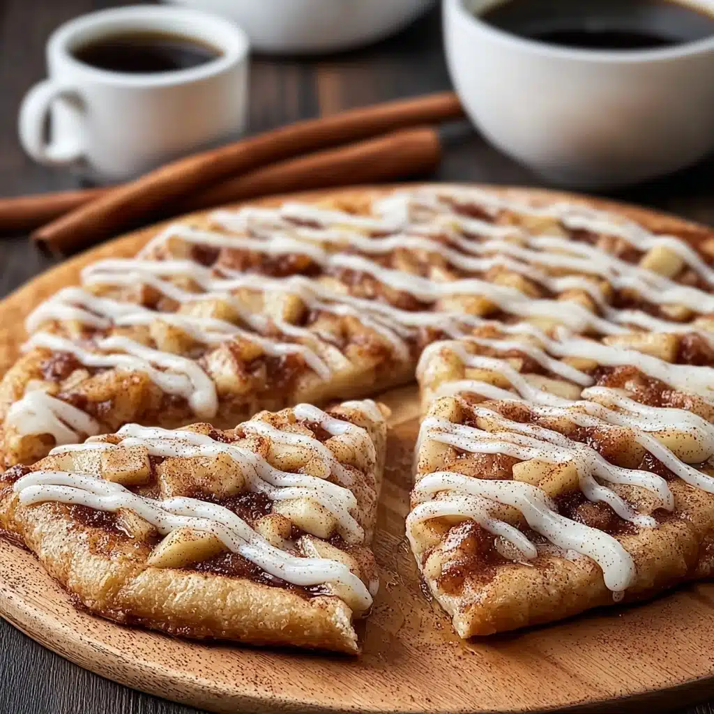 Cinnamon Sugar Dessert Pizza Recipe - Recipe Image