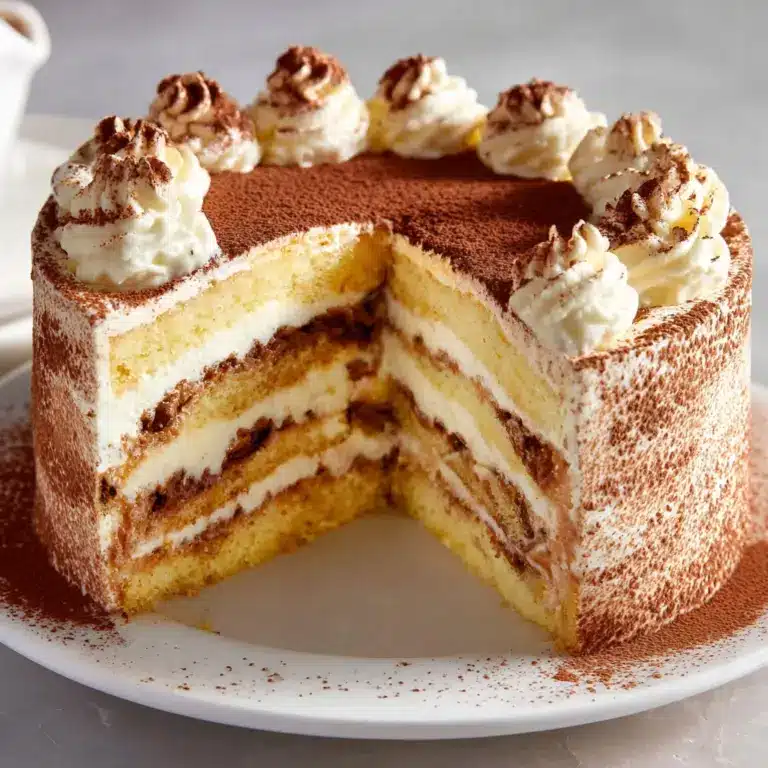 Tiramisu Layer Cake Recipe