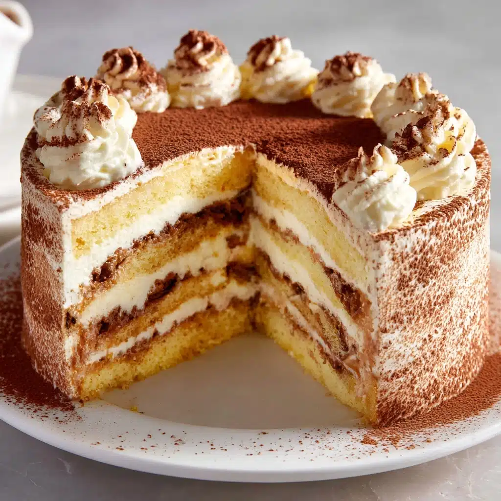Tiramisu Layer Cake Recipe