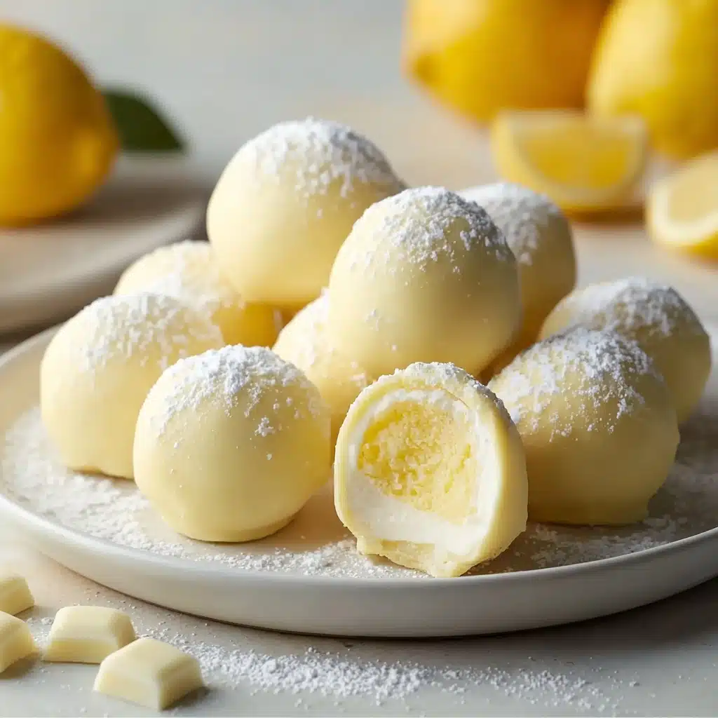 Creamy Lemon Truffles Recipe - Recipe Image