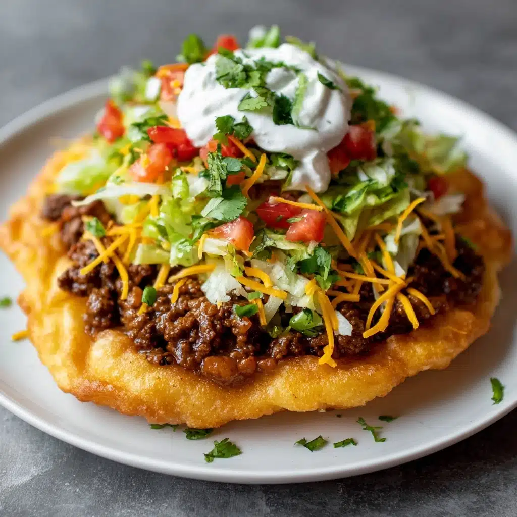 Navajo Taco Fry Bread Recipe – Quick Delicious Meals Recipe - Recipe Image