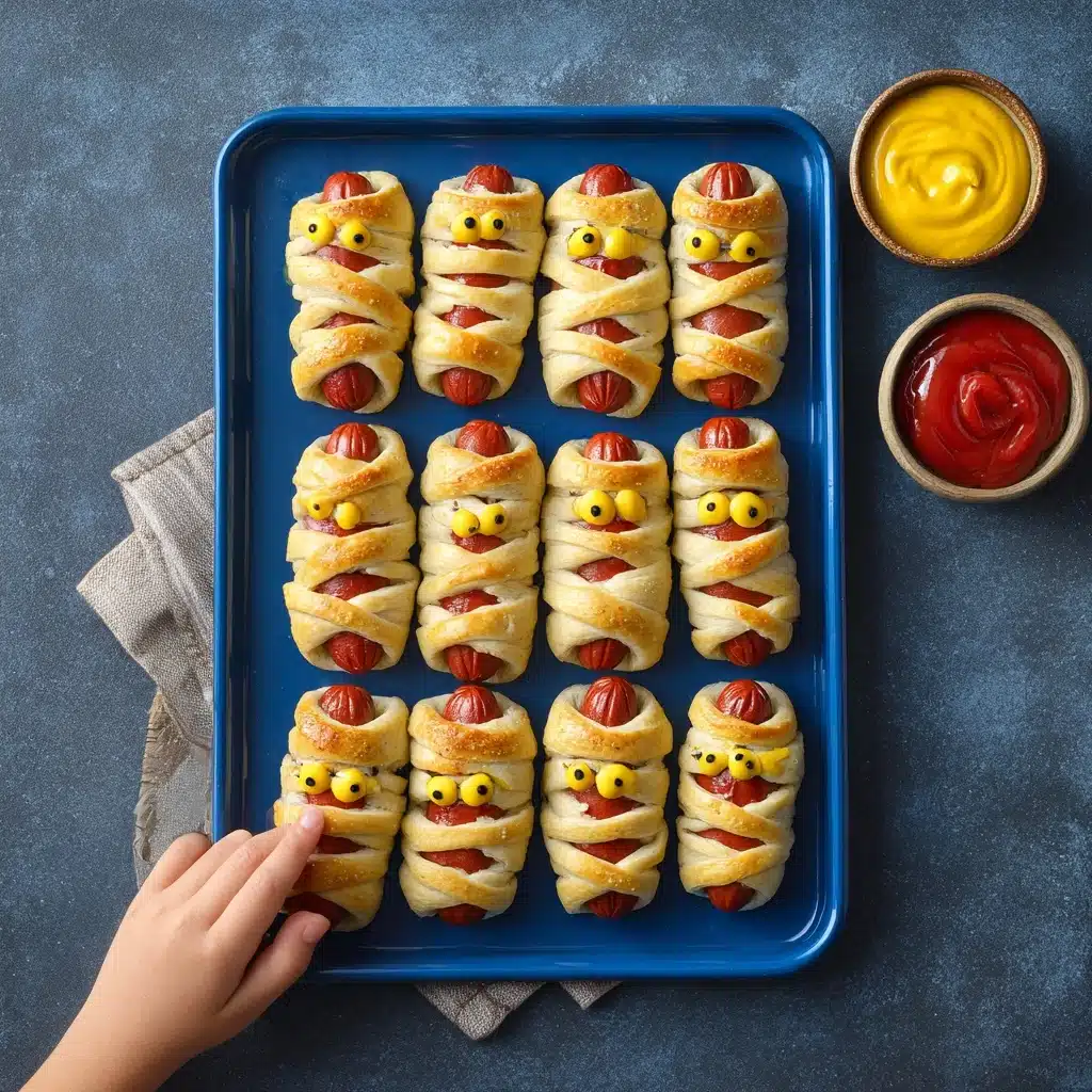 Crescent Mummy Dogs Recipe - Recipe Image