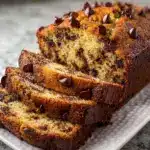 Irresistible Super Moist Chocolate Chip Banana Bread Recipe