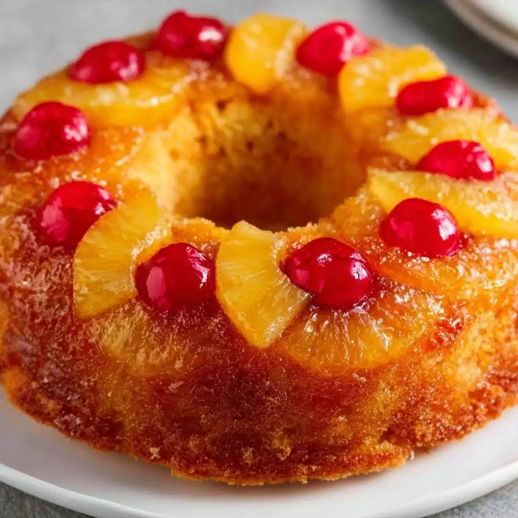 Easy Pineapple Upside Down Cake Recipe - Recipe Image