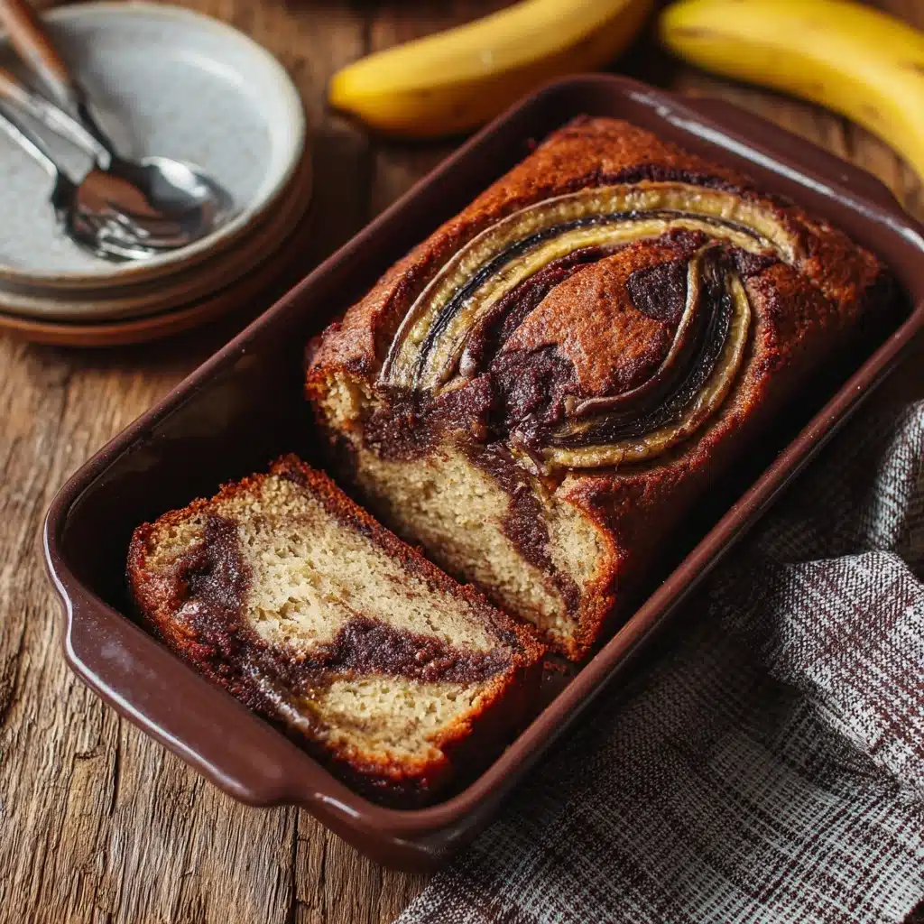 Cinnamon Swirl Banana Bread Recipe - Recipe Image