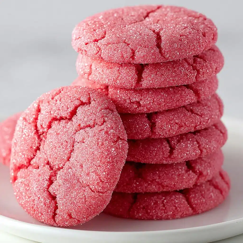 Mexican Pink Cookies (Polvorones Rosas) Recipe