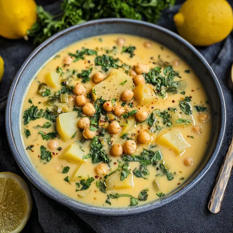 Chickpea Potato Soup Recipe