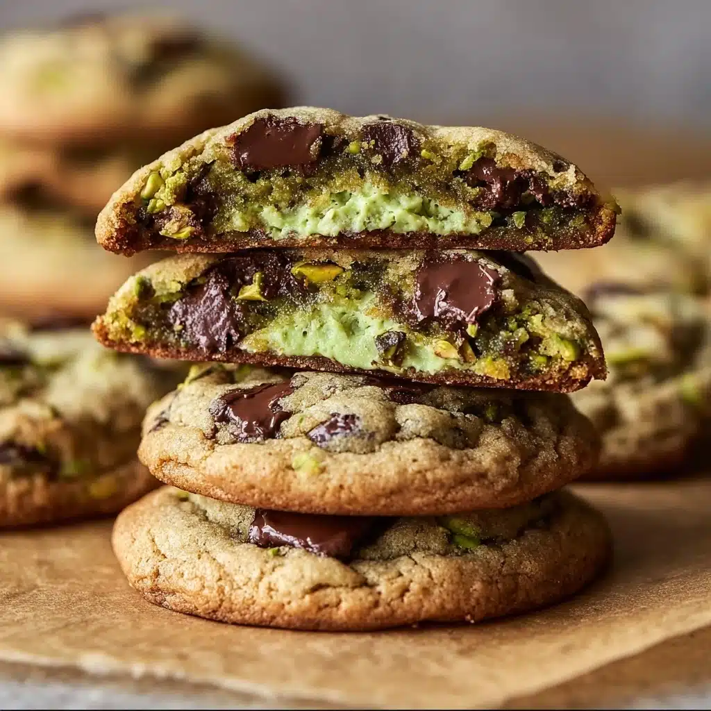 Pistachio Cream Cookies Recipe - Recipe Image
