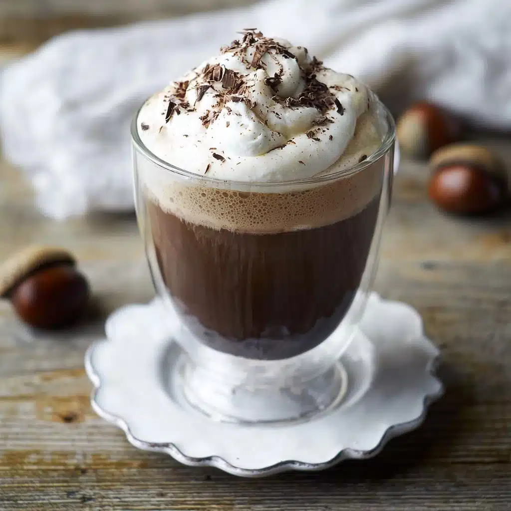 Chestnut Hot Chocolate with Boozy Whipped Cream Recipe