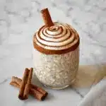 Cinnamon Roll Overnight Oats Recipe