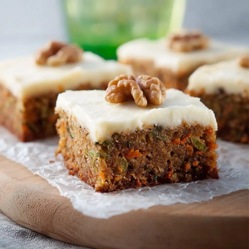 Carrot Cake Bars with Easy Cream Cheese Frosting Recipe - Recipe Image