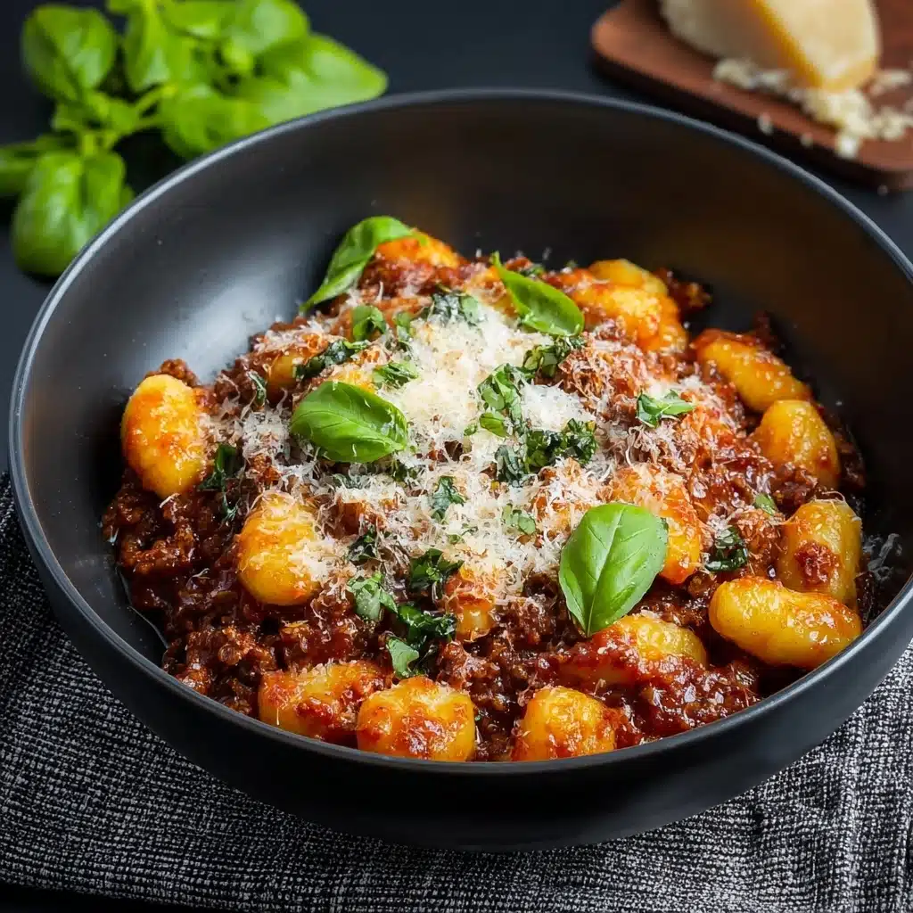 Cheesy Bolognese Gnocchi Bake Recipe - Recipe Image