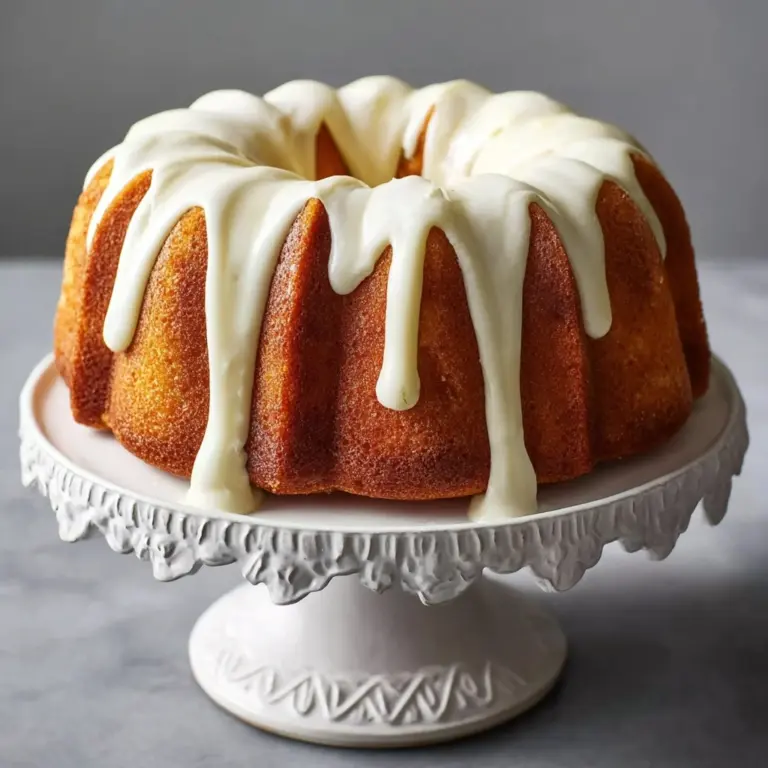 Lemon Bundt Cake Recipe