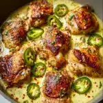 Creamy Pepperoncini Chicken Skillet Recipe – Quick & Easy Recipe