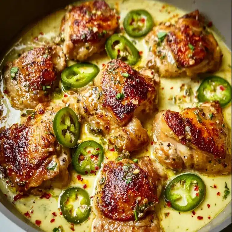 Creamy Pepperoncini Chicken Skillet Recipe – Quick & Easy Recipe