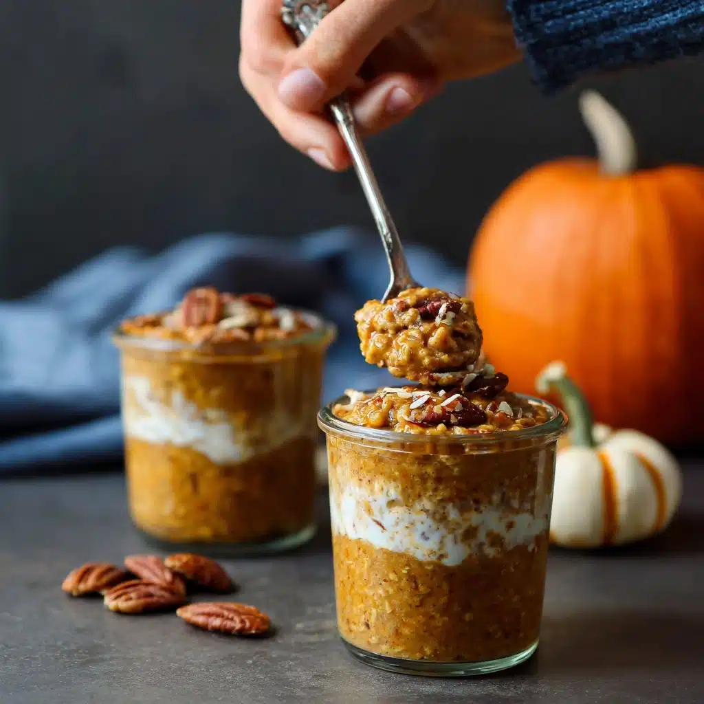 Easy Pumpkin Overnight Oats Recipe - Recipe Image