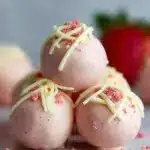 Strawberry Cheesecake Protein Balls Recipe