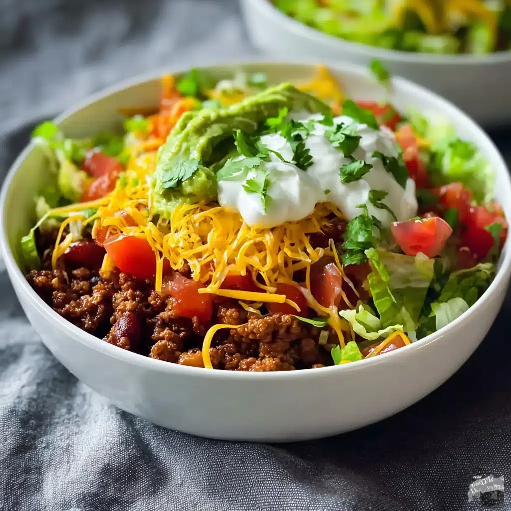 Taco Rice Bowl Recipe - Recipe Image