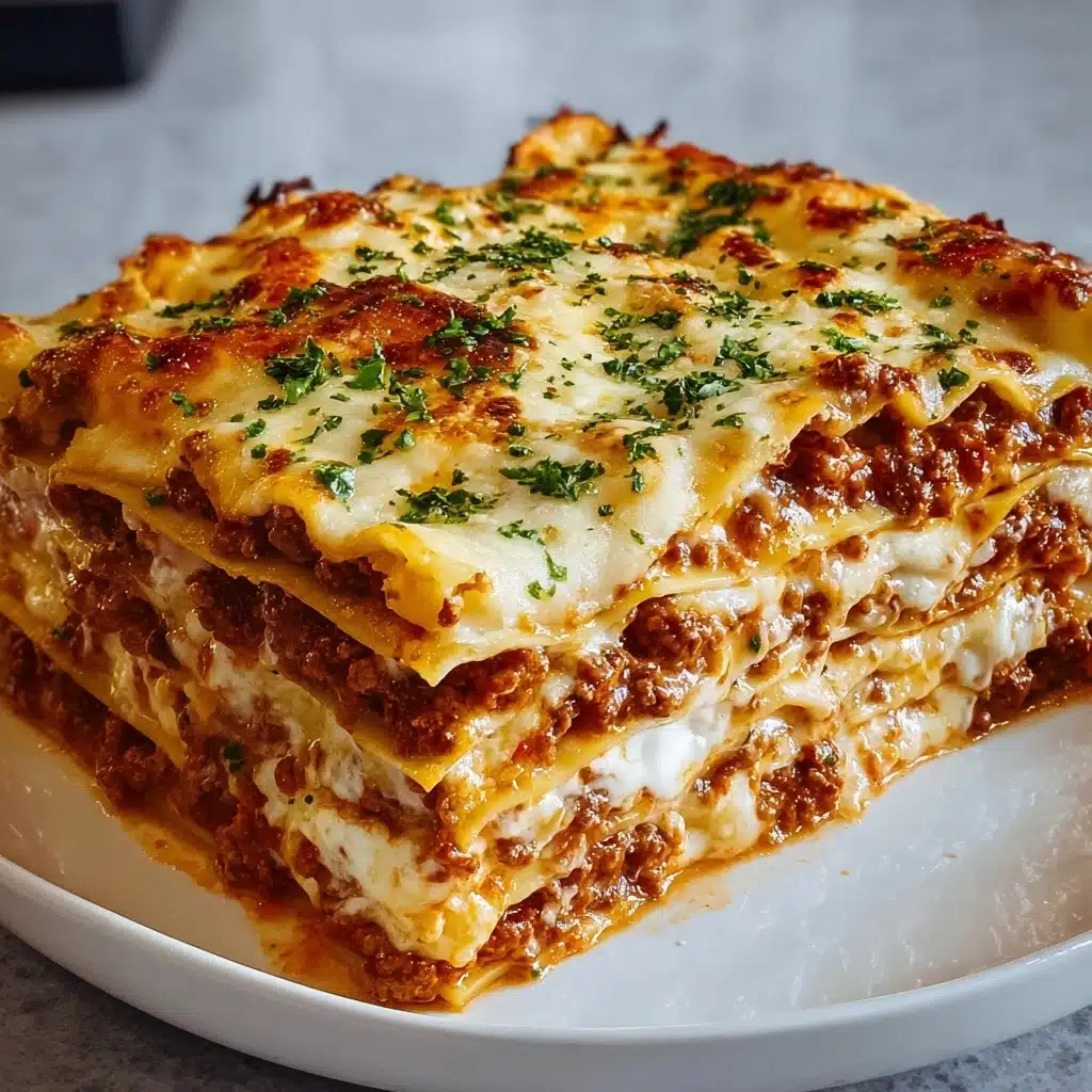 The Best Homemade Lasagna Recipe - Recipe Image