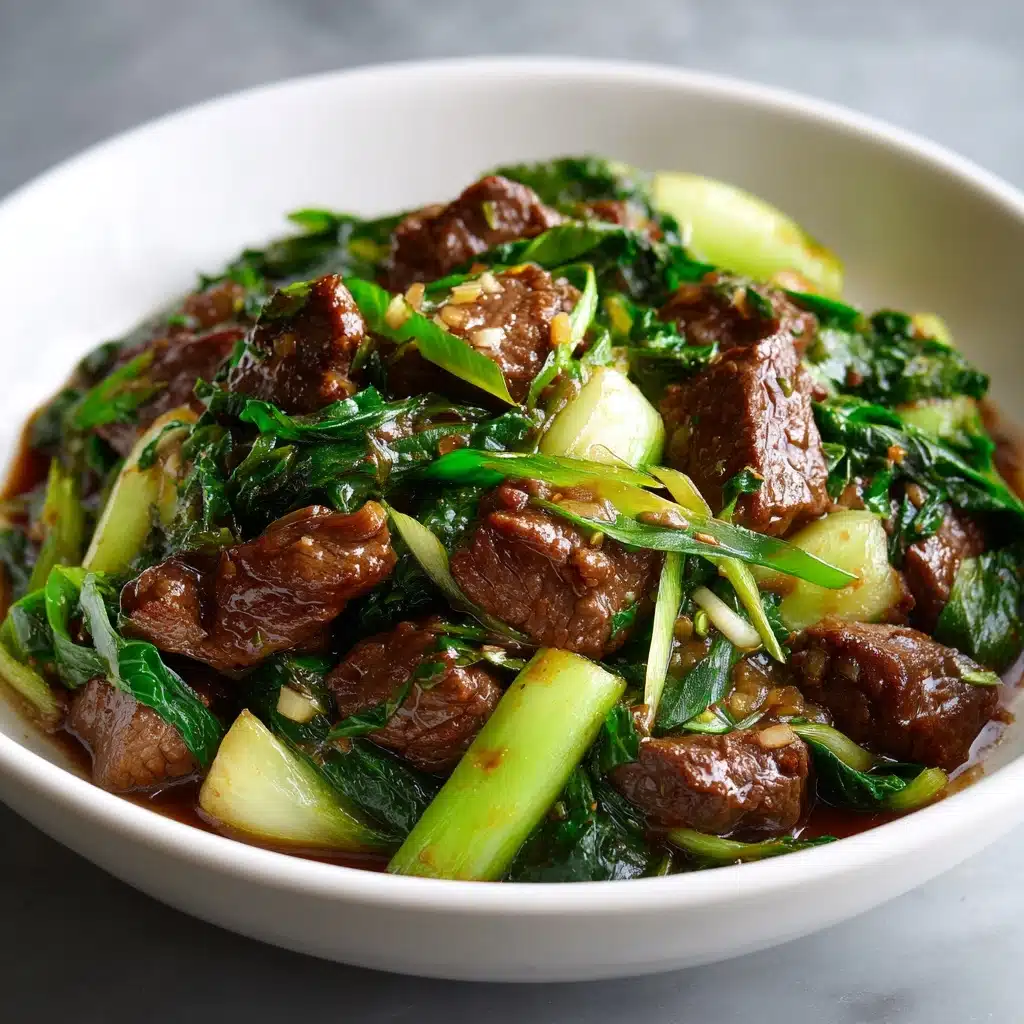 The Best Bok Choy Stir-Fried Beef Dish You’ll Ever Try Recipe - Recipe Image