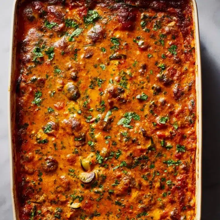 Spicy Baked Zucchini Chickpea Curry Recipe