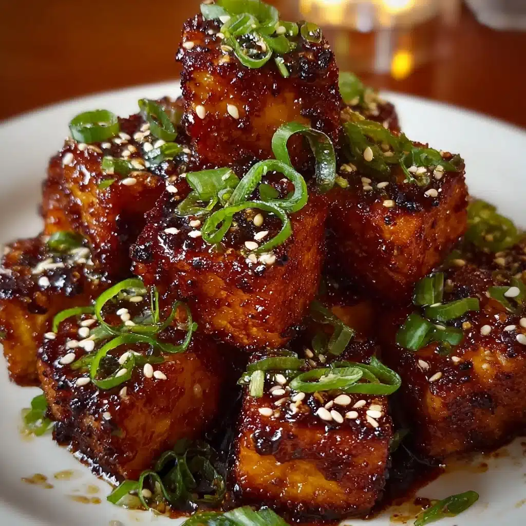 Crispy honey garlic tofu recipe that will amaze you! Recipe - Recipe Image