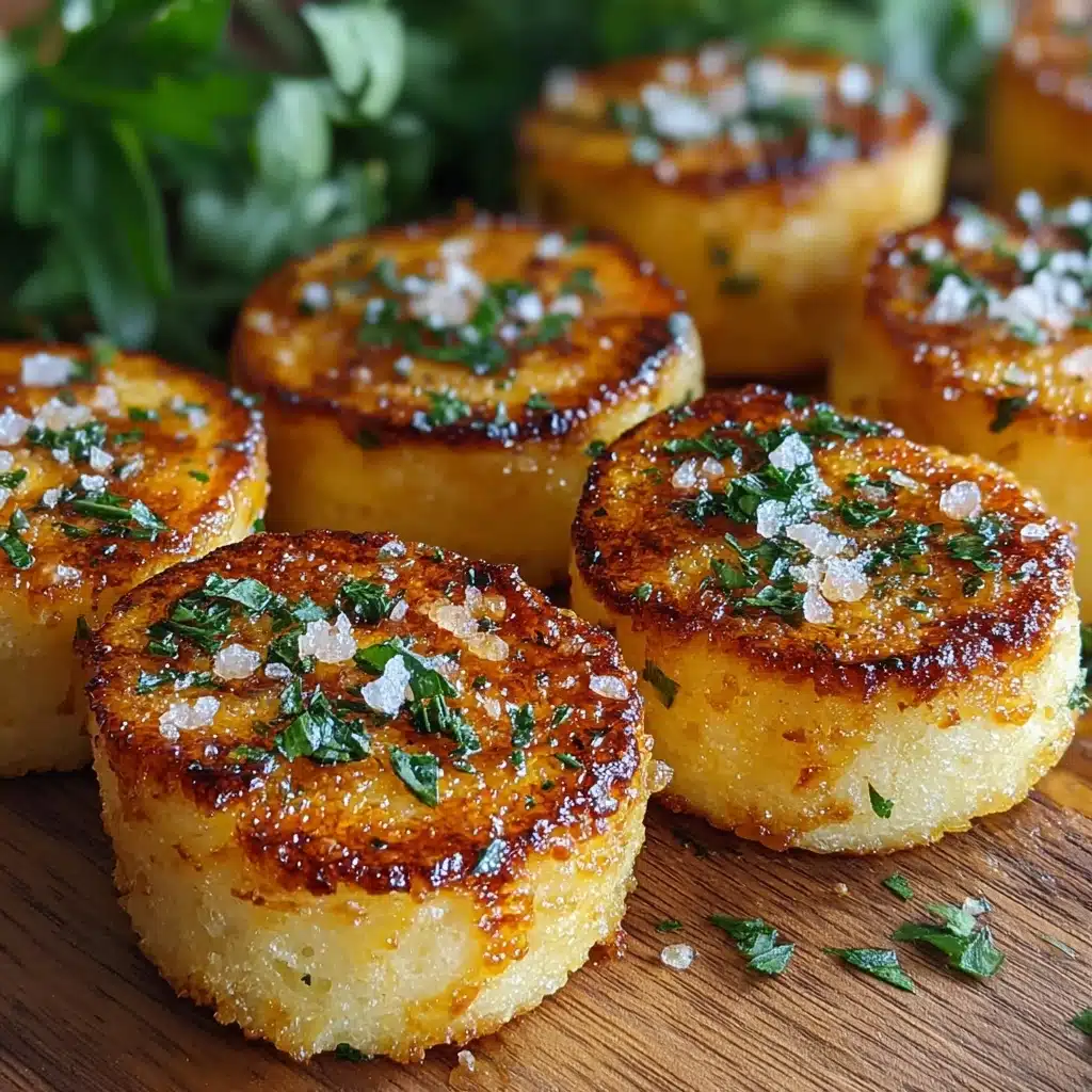 Crispy Parmesan Polenta Rounds Recipe - Recipe Image