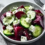 Beet Salad with Feta, Cucumbers, and Dill Recipe