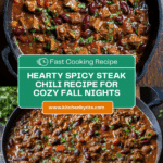 Spicy Steak Chili Recipe