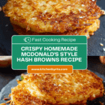 Crispy Homemade McDonald’s Hash Browns: A Beginner’s Guide Recipe