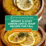 Lemon Lentil Soup Recipe