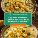 Summer Fresh Corn and Zucchini Chowder Recipe
