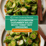 Spicy Cucumber Salad Recipe
