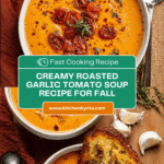 Creamy Roasted Garlic Tomato Soup Recipe