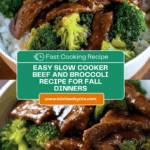 Savory Crock Pot Beef and Broccoli - Alrightwithme Recipe