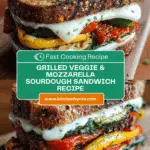 Grilled Veggie & Mozzarella Sandwiches Recipe