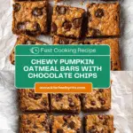 Healthy Pumpkin Oatmeal Bars Recipe