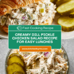 Savory Dill Pickle Chicken Salad Recipe