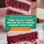 Mother's Day Pink Velvet Cake Recipe