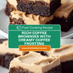 Frosted Coffee Brownies Recipe
