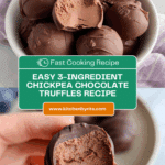Viral Chickpea Truffles (only 3 ingredients!) Recipe