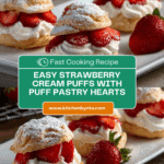 Strawberry Cream Puffs Recipe